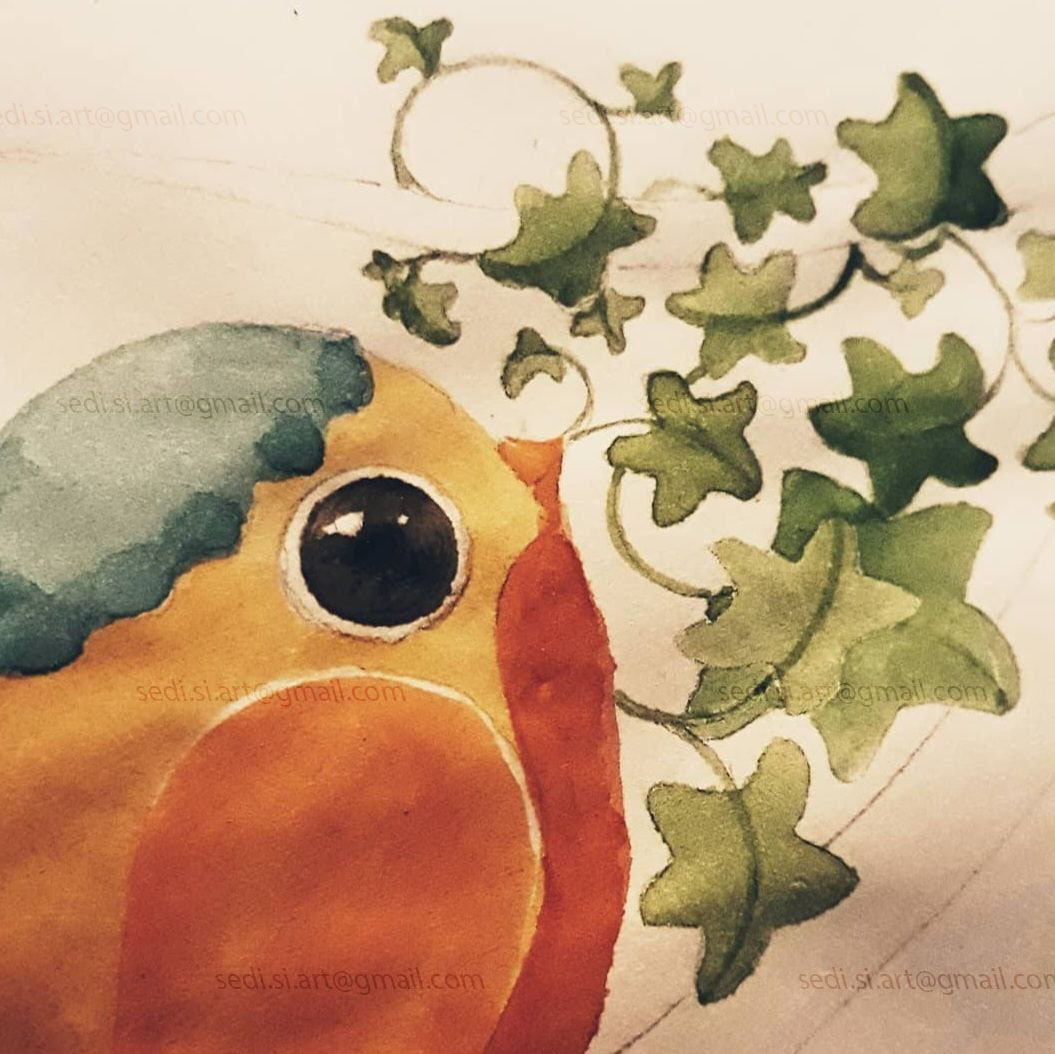 orange bird