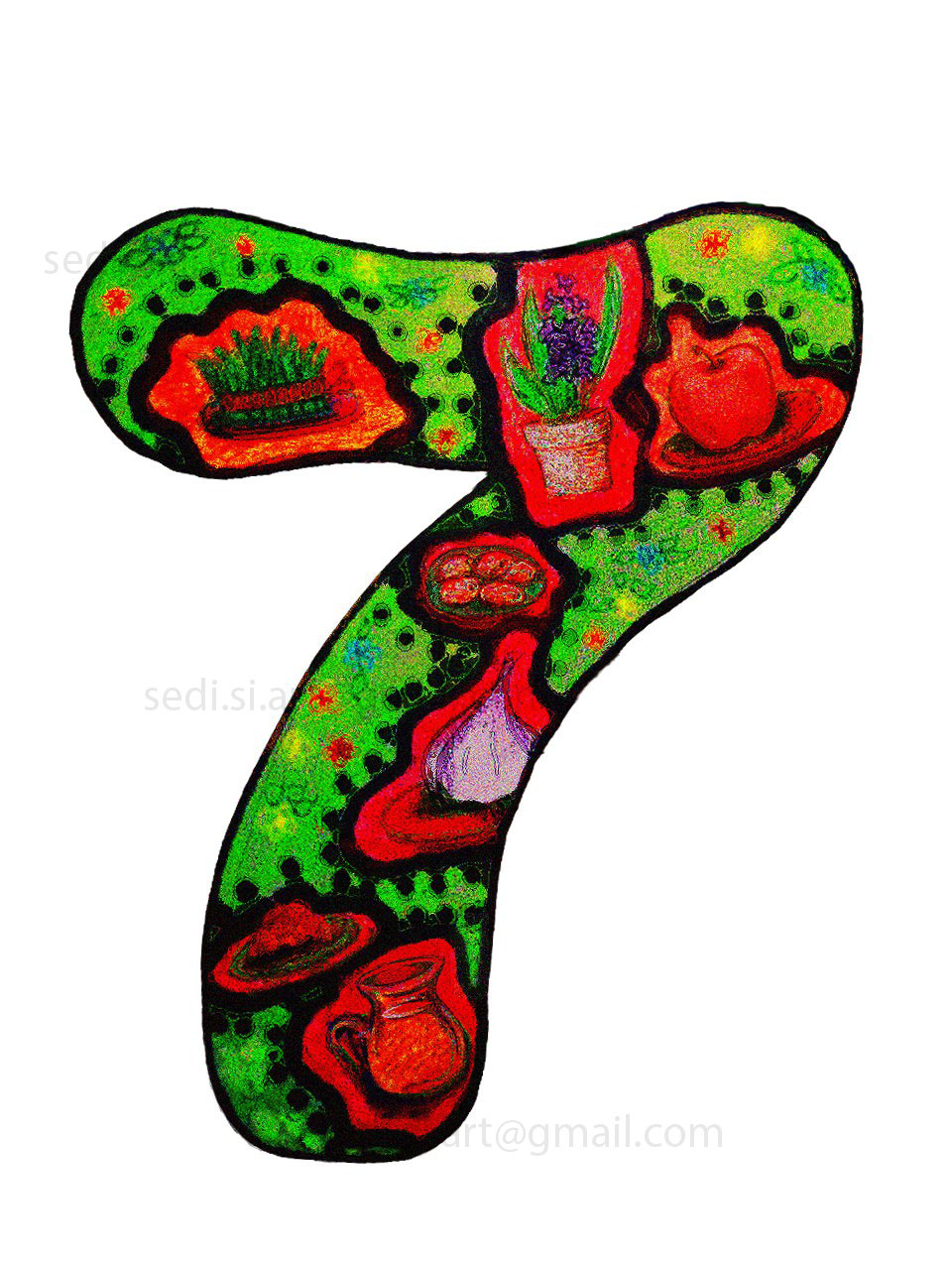 a designed seven
