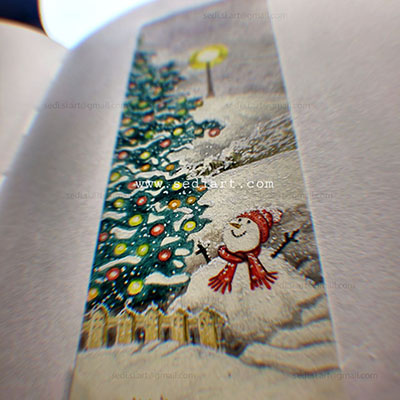 a snowman
