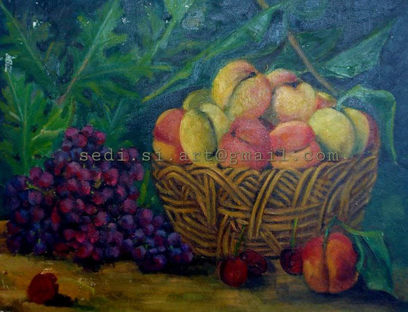 a bascket of fruits